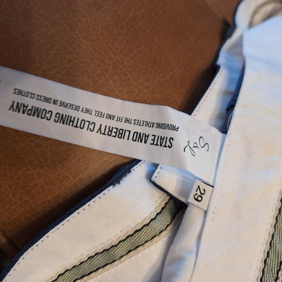 State & Liberty Athletic Fit Suit Pants - Heathered Grey - Picture 5 of 6